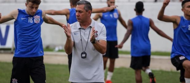 Preparador físico em atividade com o elenco do Corinthians. (Créditos: Rodrigo Gazzanel/ Ag. Corinthians) Preparador físico em atividade com o elenco do Corinthians. (Créditos: Rodrigo Gazzanel/ Ag. Corinthians)