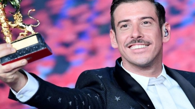 Francesco Gabbani, vincitore di Sanremo 2017