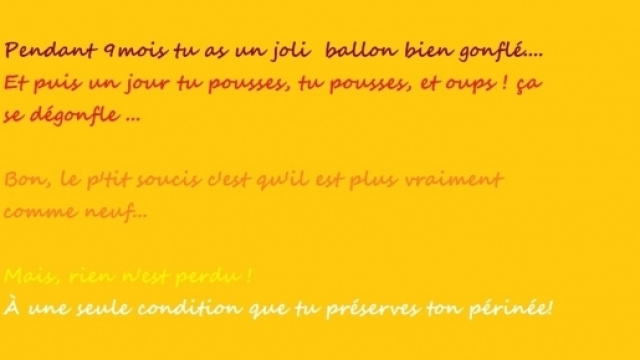Retrouver un ventre plat après un accouchement en préservant son périnée