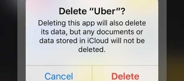 Con el #DeleteUber cientos de tuiteros invitaron el sábado a eliminar la aplicación Con el #DeleteUber cientos de tuiteros invitaron el sábado a eliminar la aplicación