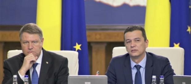 Klaus Iohannis şi Sorin Grindeanu Klaus Iohannis şi Sorin Grindeanu
