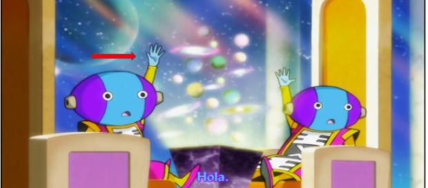 Los dos Zenos cuando llega Goku Los dos Zenos cuando llega Goku