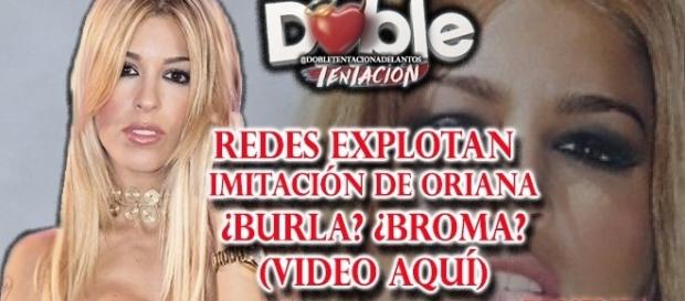 VÍDEO DONDE ORIANA HACE UNA IMITACIÓN A ERNESTO VÍDEO DONDE ORIANA HACE UNA IMITACIÓN A ERNESTO