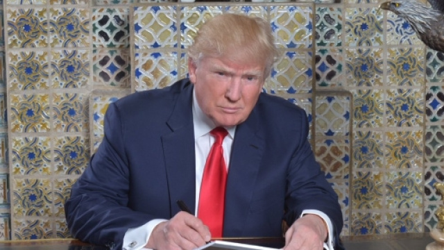 Foto dal profilo Twitter di Donald Trump.