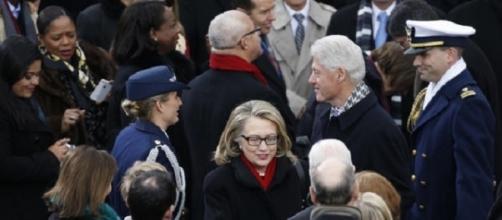 The Clintons at Obama second inaguration - Chicago Tribune