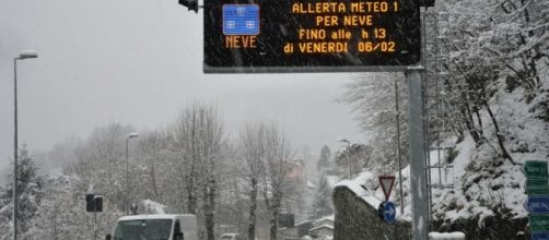 Maltempo, neve al Centro-Sud anche domani