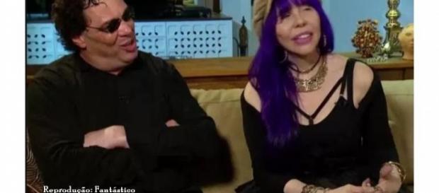 Abstinência Sexual: casal Baby do Brasil e Casagrande em entrevista para o programa Fantástico Abstinência Sexual: casal Baby do Brasil e Casagrande em entrevista para o programa Fantástico