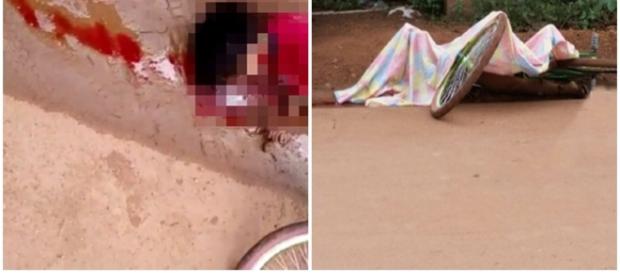 Garota é assassinada no meio da rua Garota é assassinada no meio da rua