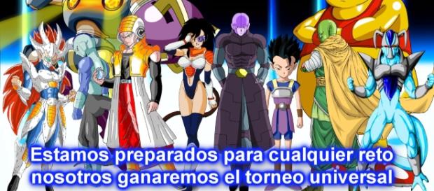 Los guerreros del universo 6 aparecen Los guerreros del universo 6 aparecen