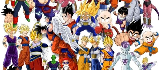 Los principales personajes de Dragon Ball Los principales personajes de Dragon Ball