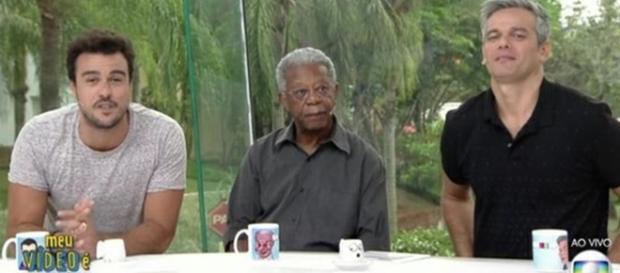Milton Gonçalves: ator causou climão no "Vídeo Show" Milton Gonçalves: ator causou climão no "Vídeo Show"