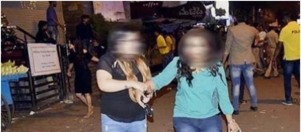 Original Footage | Bangalore Molestation | Girls Molested At New Year 2017 MG Road Bangalore screencap from Great Jaffa via Youtube Original Footage | Bangalore Molestation | Girls Molested At New Year 2017 MG Road Bangalore screencap from Great Jaffa via Youtube