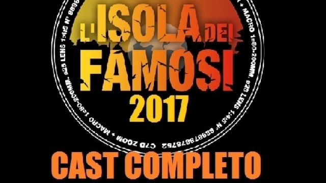Isola dei Famosi 2017: tutti i concorrenti
