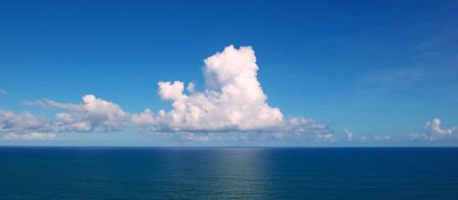 Clouds gather over the Atlantic Ocean. Wikipedia - Tiago Fioreze