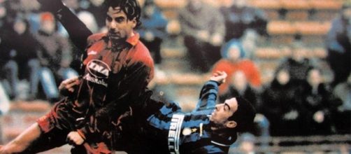 La rovesciata di Youri Djorkaeff in Inter-Roma 3-1 del 5 gennaio 1997