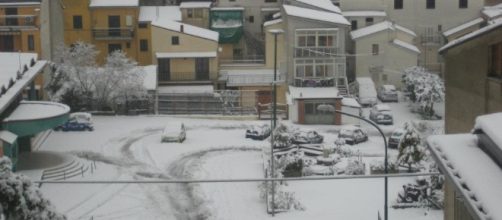 Neve Campania : Tanta neve a bassa quota