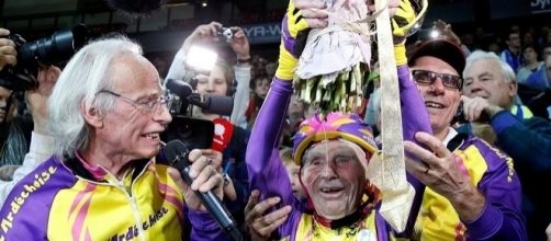 Robert Marchand, 105 anni, record del mondo