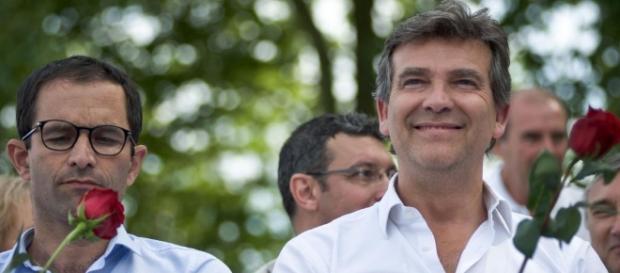 Arnaud Montebourg et Benoit Hamon Arnaud Montebourg et Benoit Hamon