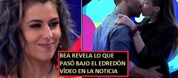 Bea ha revelado lo que piensa que ocurrió entre Alain y Meri bajo el edredón. Vídeo en la noticia Bea ha revelado lo que piensa que ocurrió entre Alain y Meri bajo el edredón. Vídeo en la noticia