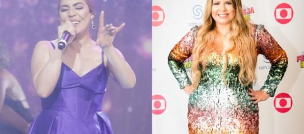 Naiara Azevedo e Marília Mendonça Naiara Azevedo e Marília Mendonça