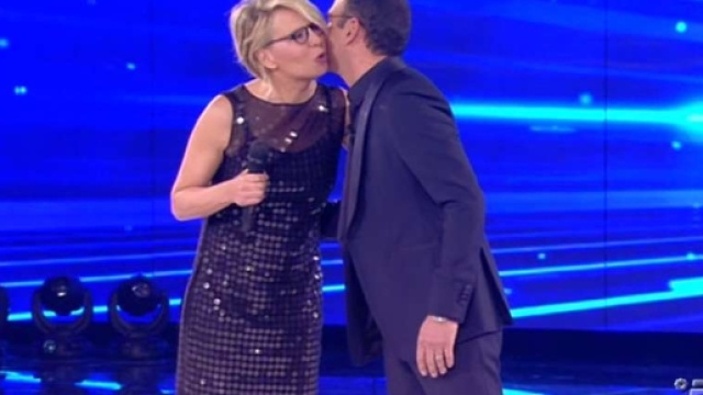 Maria De Filippi a Sanremo 2017