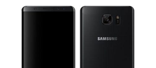 raffigurazione presunto modello di samsung