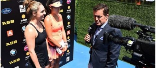 ASB Classic women's tennis / Photo screencap via @rugbymad via Twitter