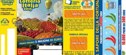 Lotteria Italia 2017, biglietti vincenti oggi 6 gennaio