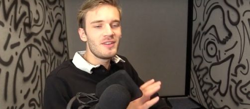 Screenshot of PewDiePie, via YouTube ("I WON AN AWARD!")