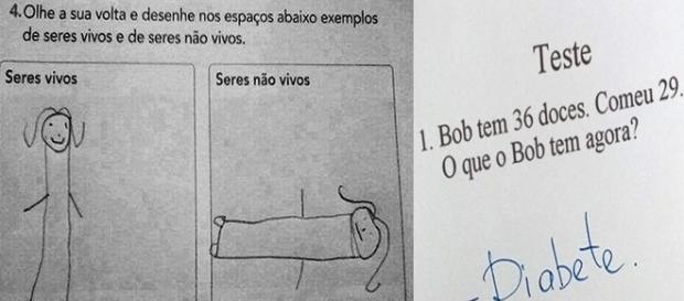 Algumas respostas são bem criativas Algumas respostas são bem criativas