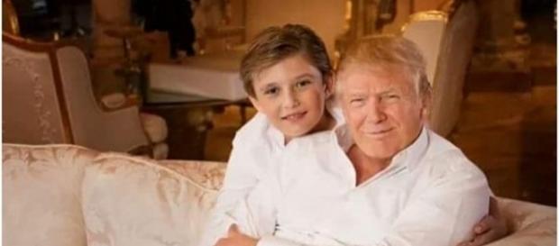 Barron Trump / Photo screencap from @realDrOlmo via Twitter Barron Trump / Photo screencap from @realDrOlmo via Twitter