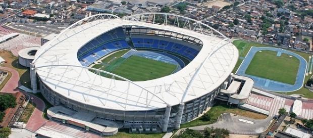 Com impossibilidade de Maracanã, Engenhão se torna, por enquanto, o principal estádio do futebol carioca (Foto: Fala Glorioso) Com impossibilidade de Maracanã, Engenhão se torna, por enquanto, o principal estádio do futebol carioca (Foto: Fala Glorioso)