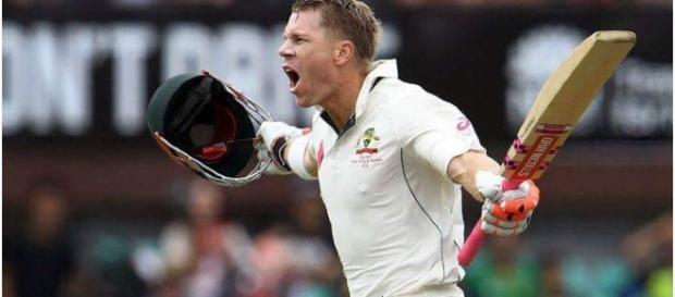 David Warner Australia test match records fall / photo screencap from Piers Morgan via twitter David Warner Australia test match records fall / photo screencap from Piers Morgan via twitter