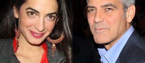 Dress to Impress from George & Amal Clooney's Romance Rewind - eonline.com