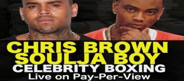 Chris Brown vs Soulja Boy fight poster via Flickr.com Chris Brown vs Soulja Boy fight poster via Flickr.com