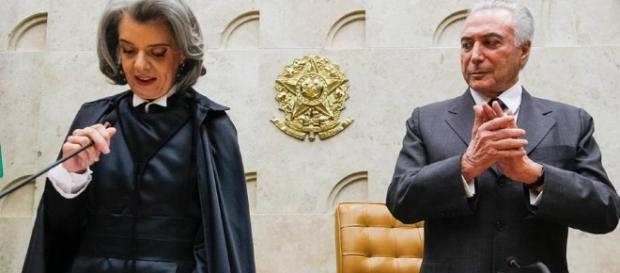 Presidente Temer discute com Ministra Carmem Lúcia sobre a crise nos presídios Presidente Temer discute com Ministra Carmem Lúcia sobre a crise nos presídios