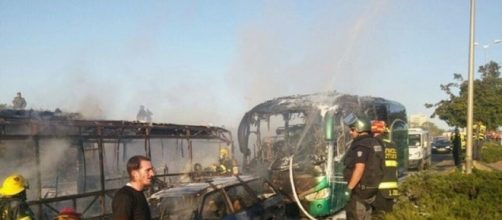 Gerusalemme: attacco terroristico a Bus-immagini - YouReporter.it - youreporter.it