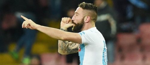 Napoli-Samp: Lorenzo Tonelli segna il suo primo gol in azzurro al suo esordio