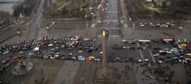 La Traversée de Paris depuis la Grande Roue de la Concorde La Traversée de Paris depuis la Grande Roue de la Concorde