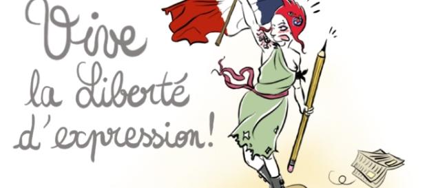 Marianne, le symbole de la République, elle aussi a les cheveux voilés Marianne, le symbole de la République, elle aussi a les cheveux voilés