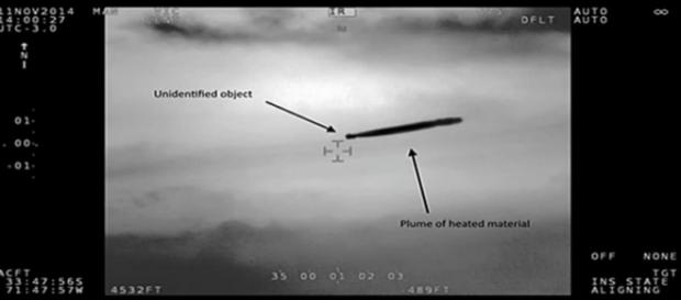 Ufo ripreso da una telecamera ad infrarossi della Marina cilena Ufo ripreso da una telecamera ad infrarossi della Marina cilena