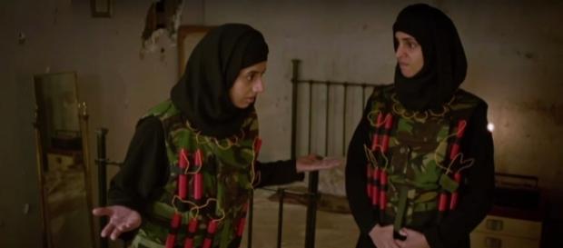 Una clip tratta dal video andato in onda sull'emittente britannica Bbc 2 Una clip tratta dal video andato in onda sull'emittente britannica Bbc 2