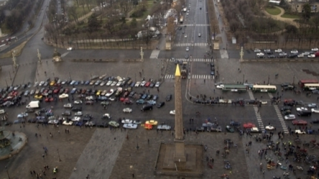 La Travers&eacute;e de Paris depuis la Grande Roue de la Concorde