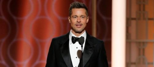 Gaunt Brad Pitt gets huge round of applause during surprise ... - irishmirror.ie