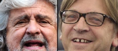 Beppe Grillo e Guy Verhofstadt