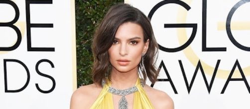 Emily Ratajkowski ai Golden Globe 2017