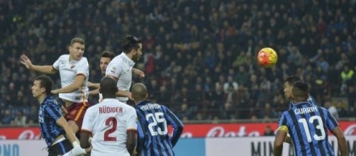 Manolas con la maglia della Roma.