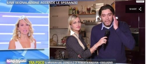 Roberta Ragusa, continuano ricerche cadavere, Barbara D'Urso intervista il supertestimone Loris Gozi su Canale 5, news 9 gennaio 2017