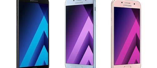 Samsung Galaxy A3, A5 e A7 2017