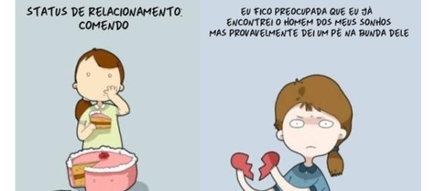 A vida de uma mulher solteira é repleta de dúvidas A vida de uma mulher solteira é repleta de dúvidas